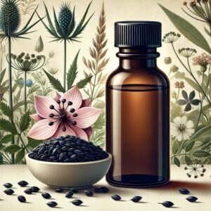 L'huile de Nigelle véritable élixir aux multiples vertus attire aujourd'hui l'attention pour ses propriétés bénéfiques tant pour la santé que pour la beauté.