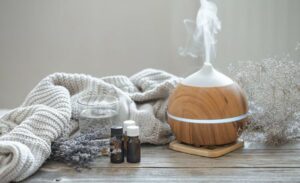 Séance personnalisée alliant aromatologie et relaxation pour le bien-être.