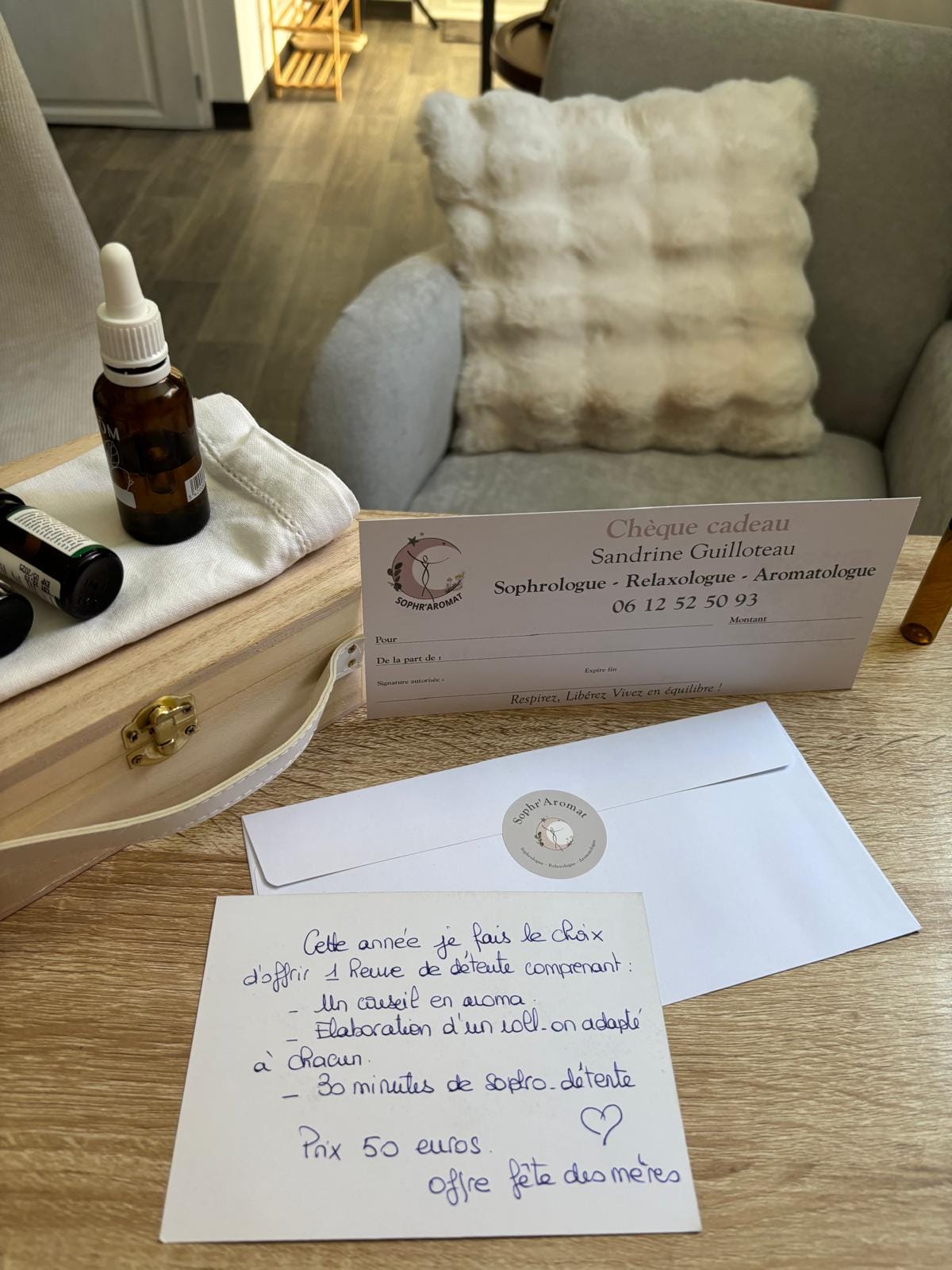 Bon Cadeau sophro-relax-aromatologie